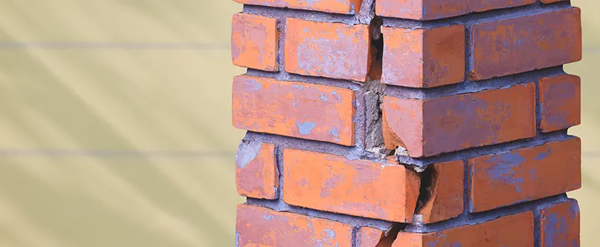 Broken Chimney Bricks Repair Services in Dickinson, ND