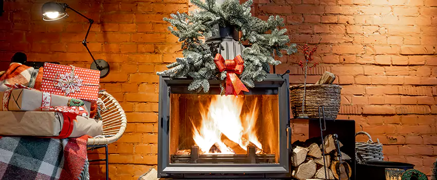 Travis Industries Linear Gas Fireplace Installation in Dickinson, North Dakota